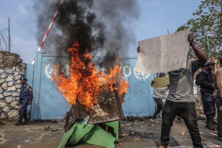 BASHIKUJE IMBUNDA ABAPOLISI BA CONGO BARASA ABA MONUSCO 2.