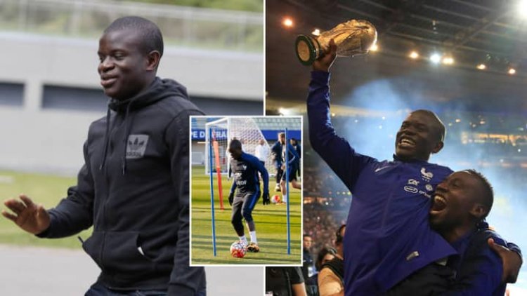 N'GOLO KANTE NTAZAKINA IGIKOMBE CY'ISI 2022.