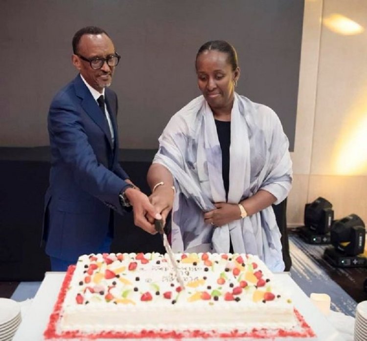 PEREZIDA PAUL KAGAME AKOREWE ISABUKURU Y'AGATANGAZA.